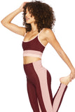 BEACH RIOT BRA EVA TOP BURGUNDY