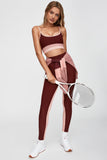 BEACH RIOT BRA EVA TOP BURGUNDY