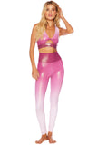 BEACH RIOT LEGGING PIPER - GLITTER BATON ROUGE OMBRE