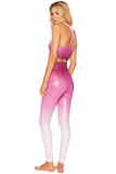 BEACH RIOT LEGGING PIPER - GLITTER BATON ROUGE OMBRE