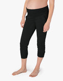 BEYOND YOGA LEGGING Cozy Fleece™ Fold Over Maternity Sweatpants Black