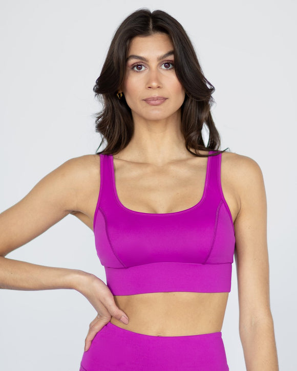 MICHI BRA BASAL LONGLINE MAGENTA