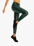 KORAL LEGGING Lustrous High Rise Infinity Legging - Duffle Green Caiman