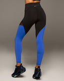 MICHI LEGGING FUSE - ROYAL BLUE/ BLACK