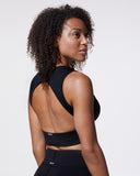 MICHI FLARE BRA BLACK