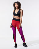 MICHI FLARE BRA BLACK