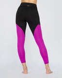 MICHI LEGGING FUSE BLACK/MAGENTA