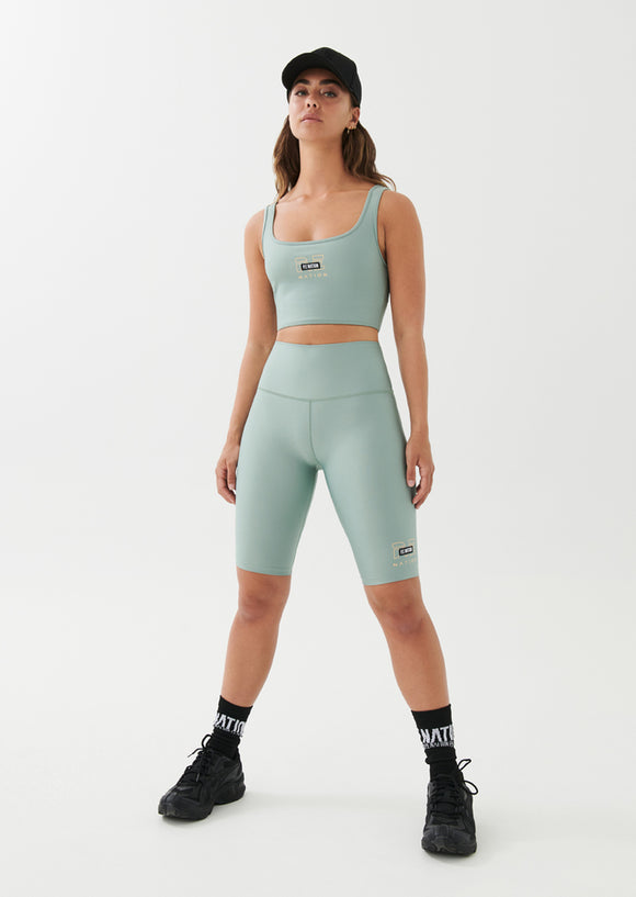 P.E NATION LEGGING GRAND STAND SHORT - ICEBERG GREEN