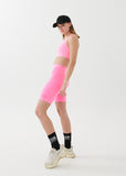 P.E NATION LEGGING HALF TIME SHORT - KNOCKOUT PINK