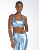 HEROINE SPORT BRA RACER BRA [AQUAMARINE]
