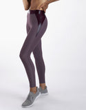 HEROINE LEGGING CRESCENT - MAUVE / BORDEAUX