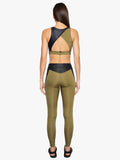 KORAL LEGGING TAINT SHANTUNG - High Rise Amarelo/Black