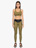 KORAL LEGGING TAINT SHANTUNG - High Rise Amarelo/Black