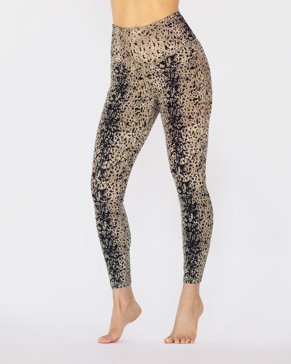 MICHI LEGGING INSTINCT PLANTAE PRINT DESERT SAND