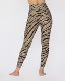MICHI LEGGING INSTINCT TIGER PRINT DESERT SAND