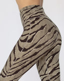 MICHI LEGGING INSTINCT TIGER PRINT DESERT SAND