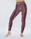 MICHI LEGGING INSTINCT PLANTAE PRINT ROSEWOOD