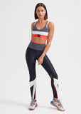PE NATION BRA JUMP SHOT IN CHARCOAL