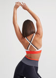 PE NATION BRA JUMP SHOT IN CHARCOAL