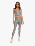 KORAL Legging Lustrous High Rise Infinity - Heather Grey