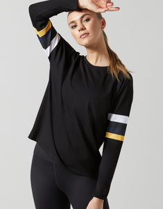 LILYBOD TOP ANNA - BLACK