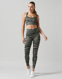 LILYBOD LEGGING ARIANA - DUSTY OLIVE TIGER PRINT