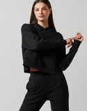 LILYBOD TOP ARIELLA - BLACK WASH