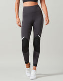 LILYBOD LEGGING CARLY-XR - OBSIDIAN, SMOKE BLACK & WHITE