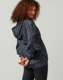 LILYBOD JACKET EVIE - OBSIDIAN GREY LEOPARD