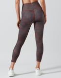 LILYBOD LEGGING ILLANOIS - STUCCO PRINT WINE
