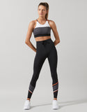 LILYBOD LEGGING NILE - WHITE, MAGNET & BLACK