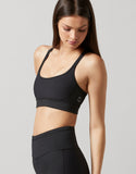 LILYBOD BRA MADISON RIVER - SMOKE BLACK