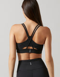 LILYBOD BRA MADISON RIVER - SMOKE BLACK