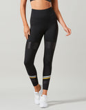 LILYBOD LEGGING TAYLOR-XR - BLACK & LEMON