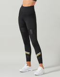 LILYBOD LEGGING TAYLOR-XR - BLACK & LEMON