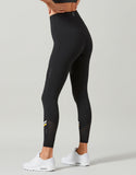 LILYBOD LEGGING TAYLOR-XR - BLACK & LEMON