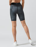 LILYBOD LEGGING TEKITA BIKER SHORTS - BLACK