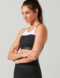 LILYBOD BRA THALIA - SMOKE BLACK & LEMON