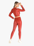 KORAL Legging Lustrous Max High Rise - Rouge