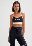 P.E NATION BRA PIVOT IN BLACK