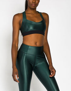 HEROINE BRA RACER [EMERALD]