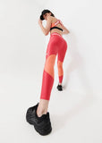 P.E NATION LEGGING PHOENIX IN KNOCKOUT PINK