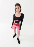 P.E NATION TOP HIGH PRESS LS TOP IN BLACK