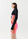 P.E NATION TOP HIGH PRESS LS TOP IN BLACK