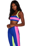 BEACH RIOT BRA MARLENE TOP ELECTRIC BEACH COLORBLOCK