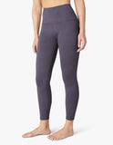 BEYOND YOGA Feline Jacquard High Waisted Midi Legging Shadow Gray