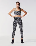 MICHI LEGGING VERVE TIGER PRINT MARBLE GREY