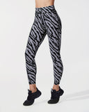 MICHI LEGGING VERVE TIGER PRINT MARBLE GREY