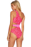 BEACH RIOT SWIMWEAR RAE ONE PIECE LOVE LEOPARD