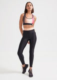 PE NATION LEGGING Diamond Press in Black